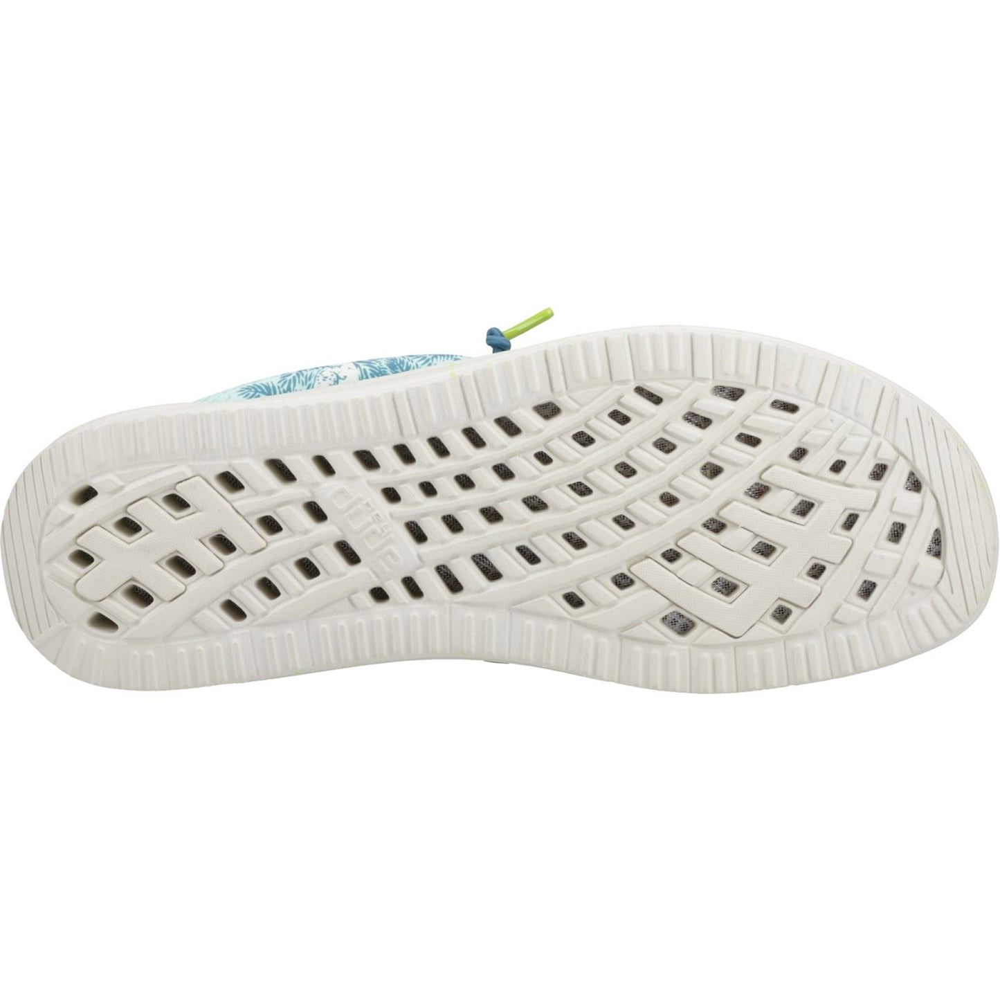 HEYDUDE Men's Wally H2O Tropical Shoe in Blue Tropical