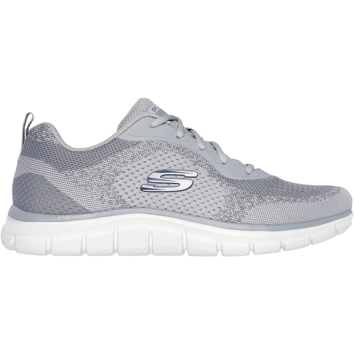 Skechers Men's Track Glendor Shoe in Grey