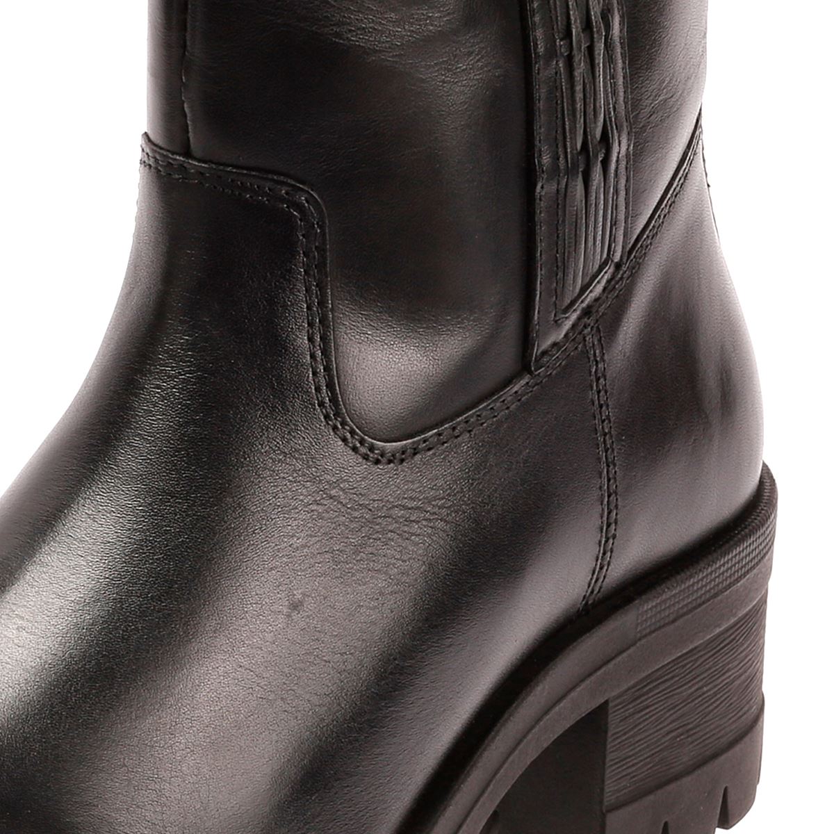 Osprey London The Indiana Leather Women's Black Boots