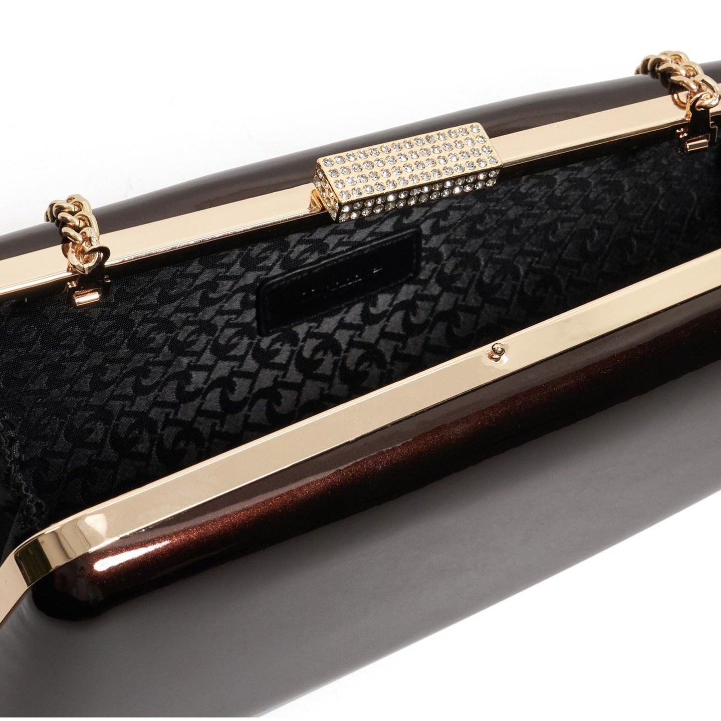 Dune Balancing Women's Brown Clutch Bag