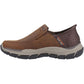 Skechers Men's Respected Elgin Shoes in Dark Brown