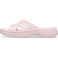 Crocs Classic Cross Strap Thermoplastic Women's Pink Milk Sandals