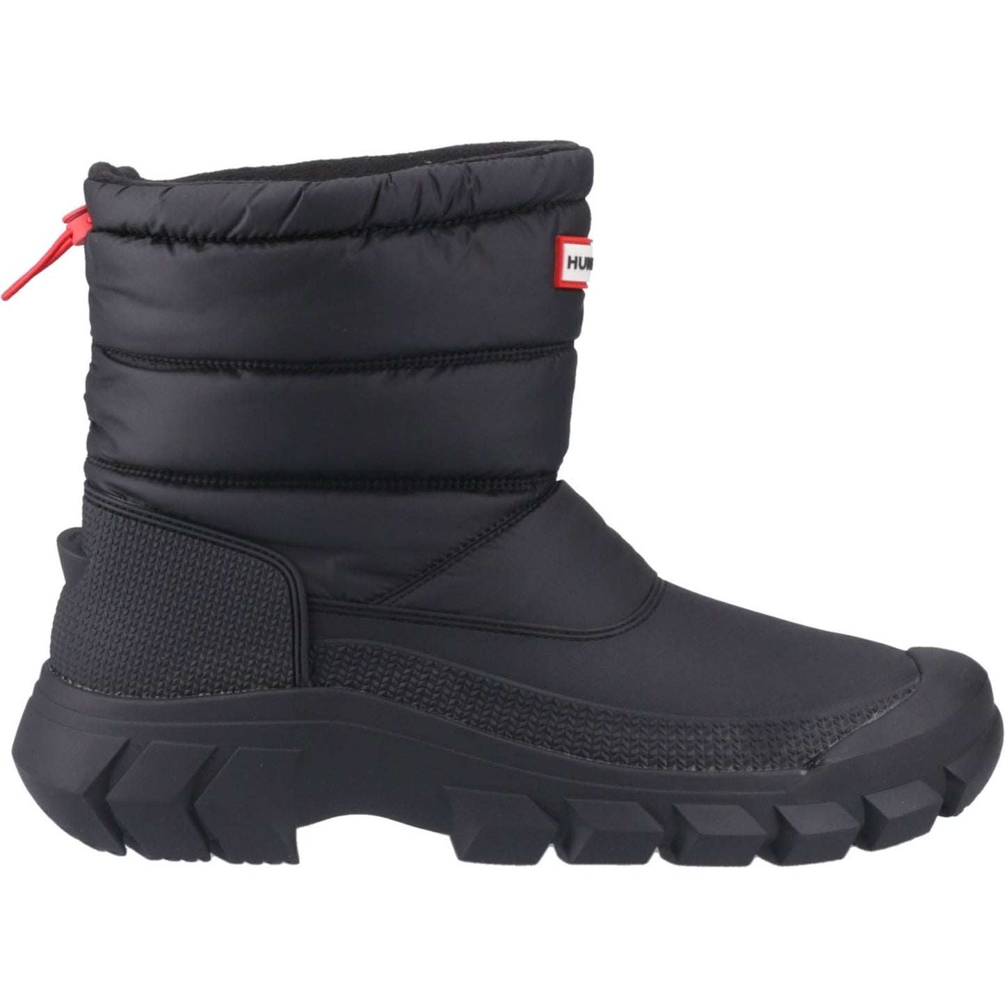 Hunter Men's Intrepid Short Snow Boot in Black