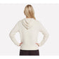 Skechers Cozy Luxe Hoodie Women's Off White Hooded Sweatshirt