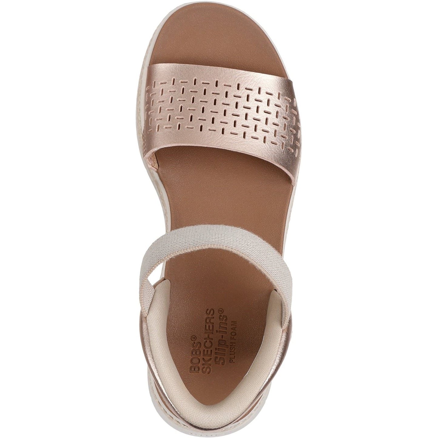 Skechers BOBS Sun Ray Women's Rose Gold Sandals