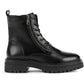 Geox Women's D IRIDEA F ANKLE BOOTS in Black