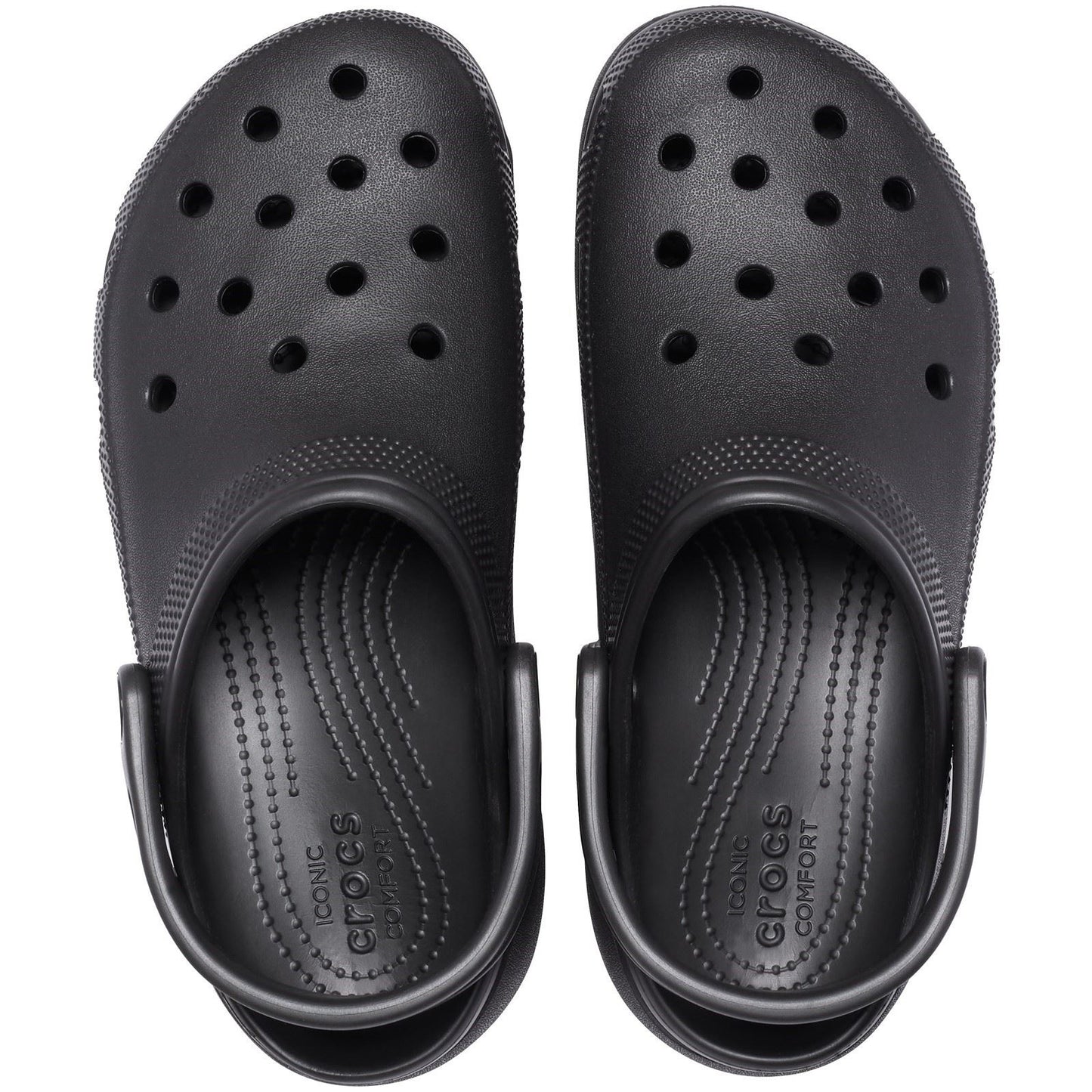 Crocs Women's Classic Platform Clog in Black