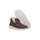 HEYDUDE Women's Denny Wool Faux Shearling Boots in Walnut