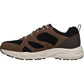 Skechers Men's Oak Canyon Sunfair Trekking Low Cut in Brown/Black
