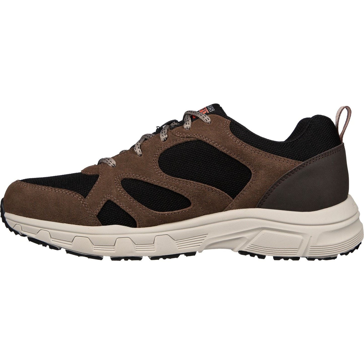 Skechers Men's Oak Canyon Sunfair Trekking Low Cut in Brown/Black