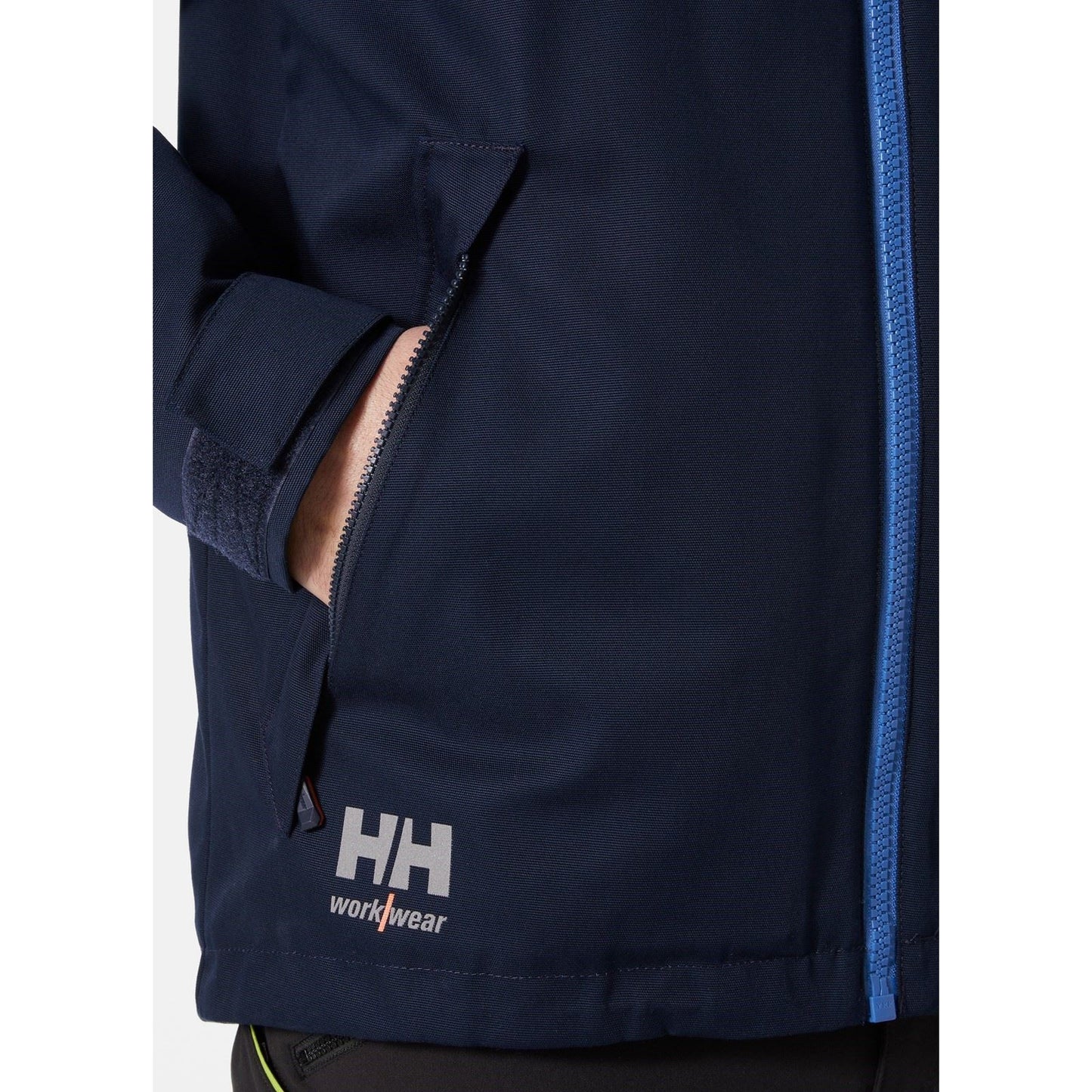 Helly Hansen Workwear Men's Oxford Winter Jacket in Navy/Stone Blue