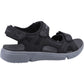 Hush Puppies Castro Polyurethane Men's Black Sandals