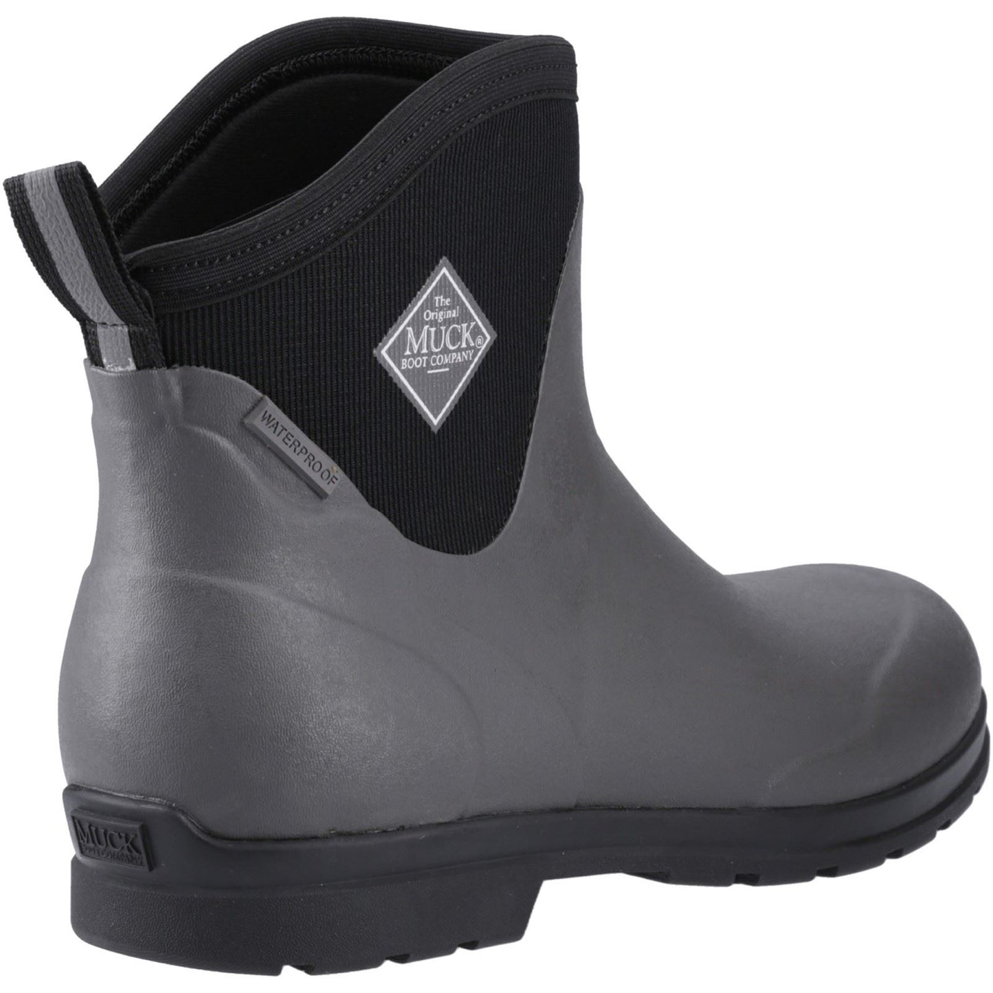 Muck Boots Men's Originals Excursion Ankle Boot in Grey/Black