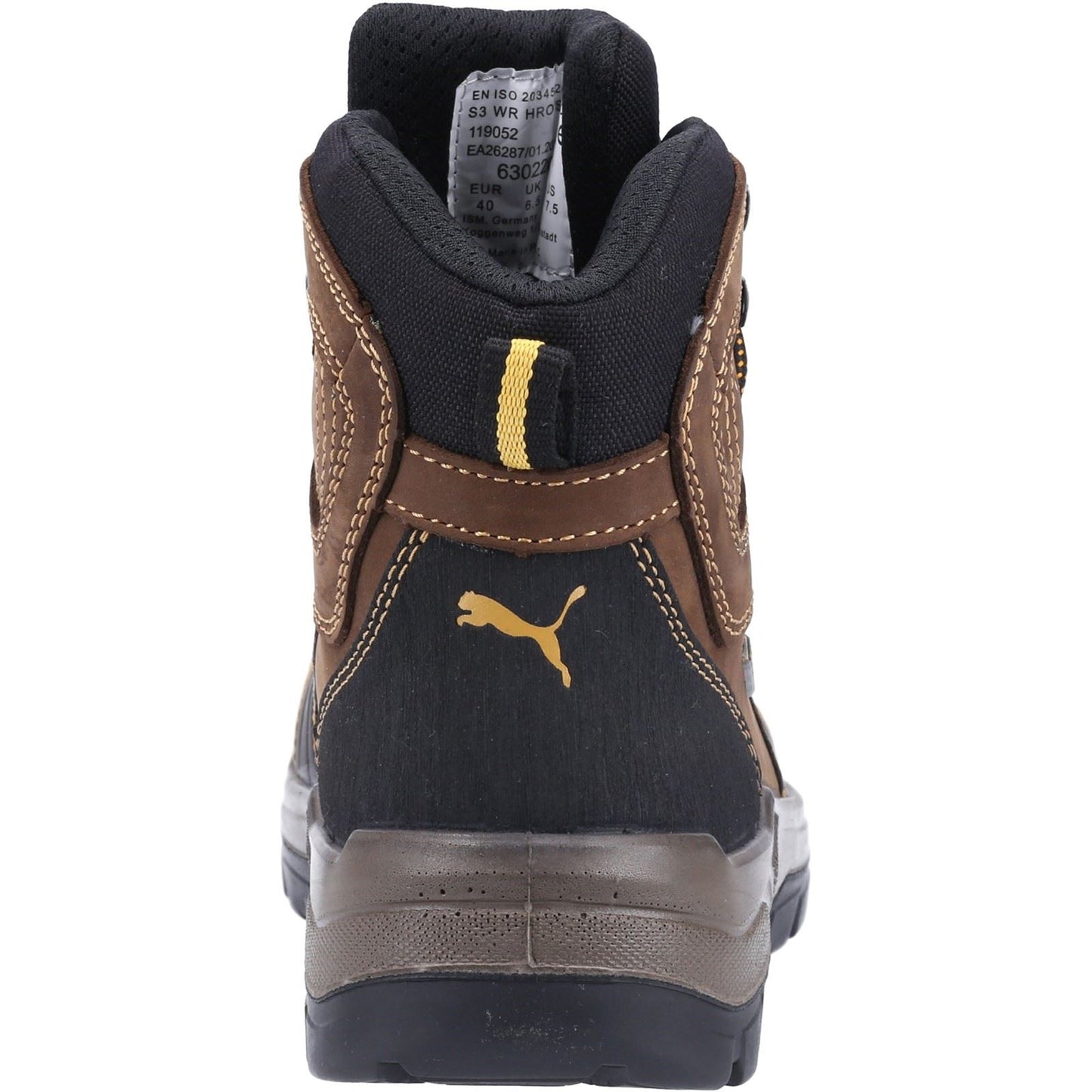 Puma Safety Men's Sierra Nevada Mid Safety Boot in Brown