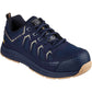Skechers Workwear Malad II Textile Men's Navy/Tan Safety Trainers