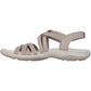 Skechers Reggae Slim - Summer Getaway Polyester Women's Taupe Sandals
