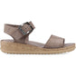 Hush Puppies Ellie Leather Women's Fossil Sandals