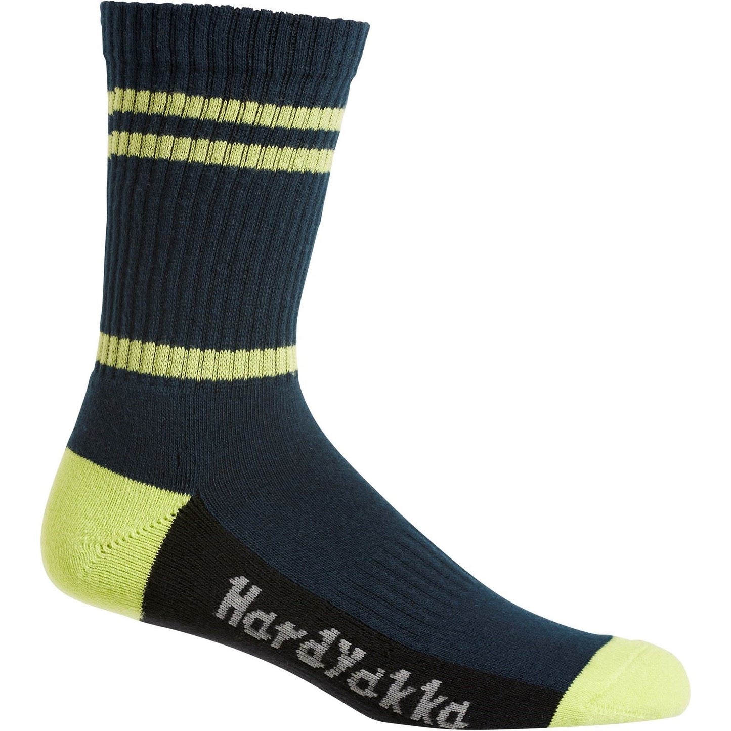 Hard Yakka Crew Cotton Unisex Adults's Multicoloured Work Socks