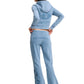 Ed Hardy Cross and Thorn Flared Women's Blue Joggers