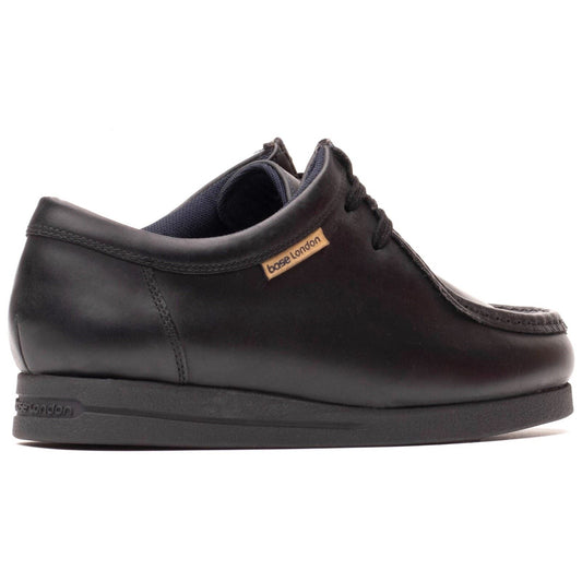 Base London Koko Leather Men's Black Moccasins Shoes