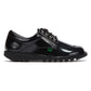 Kickers - 1-10688 WOMENS LOW PAT BLACK