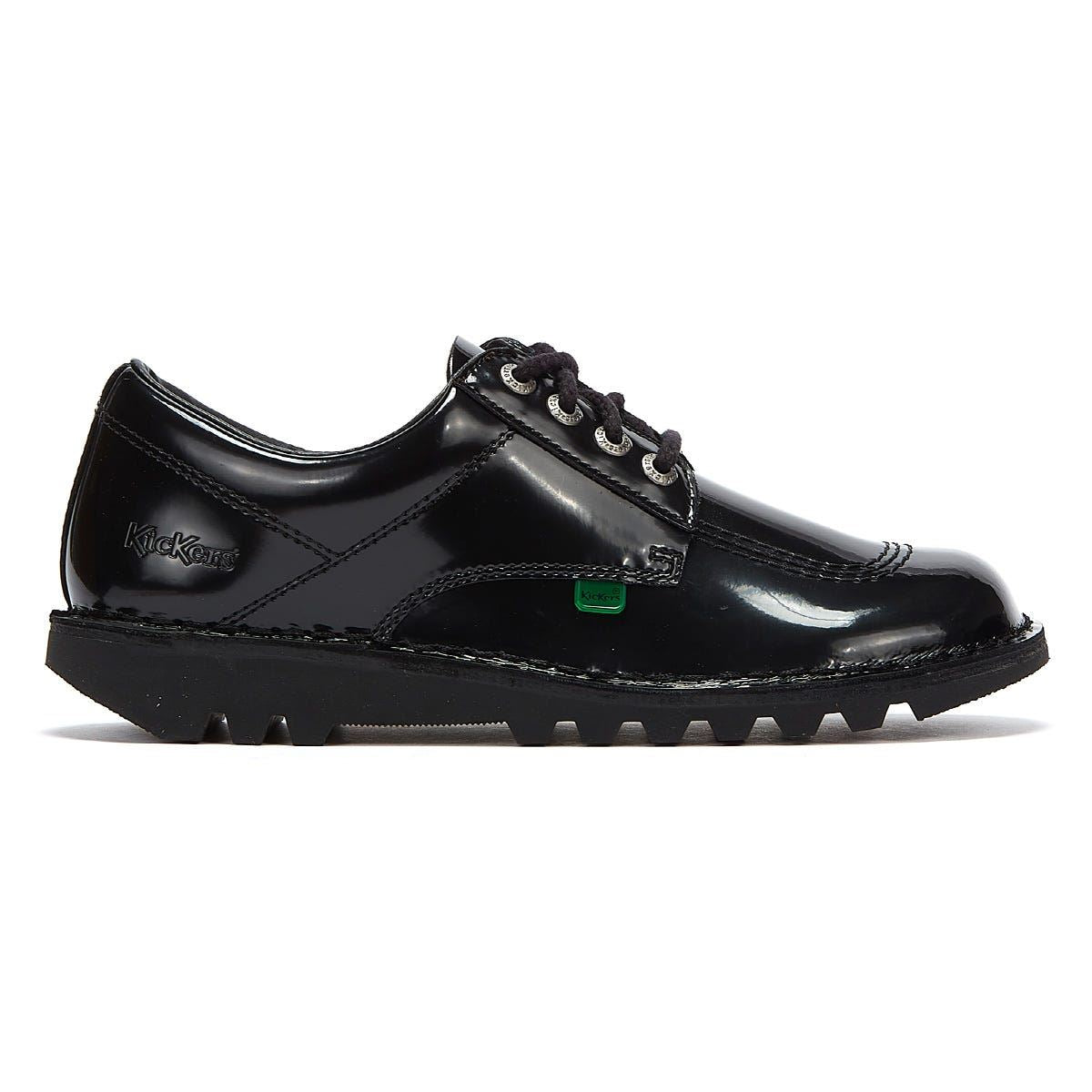 Kickers - 1-10688 WOMENS LOW PAT BLACK