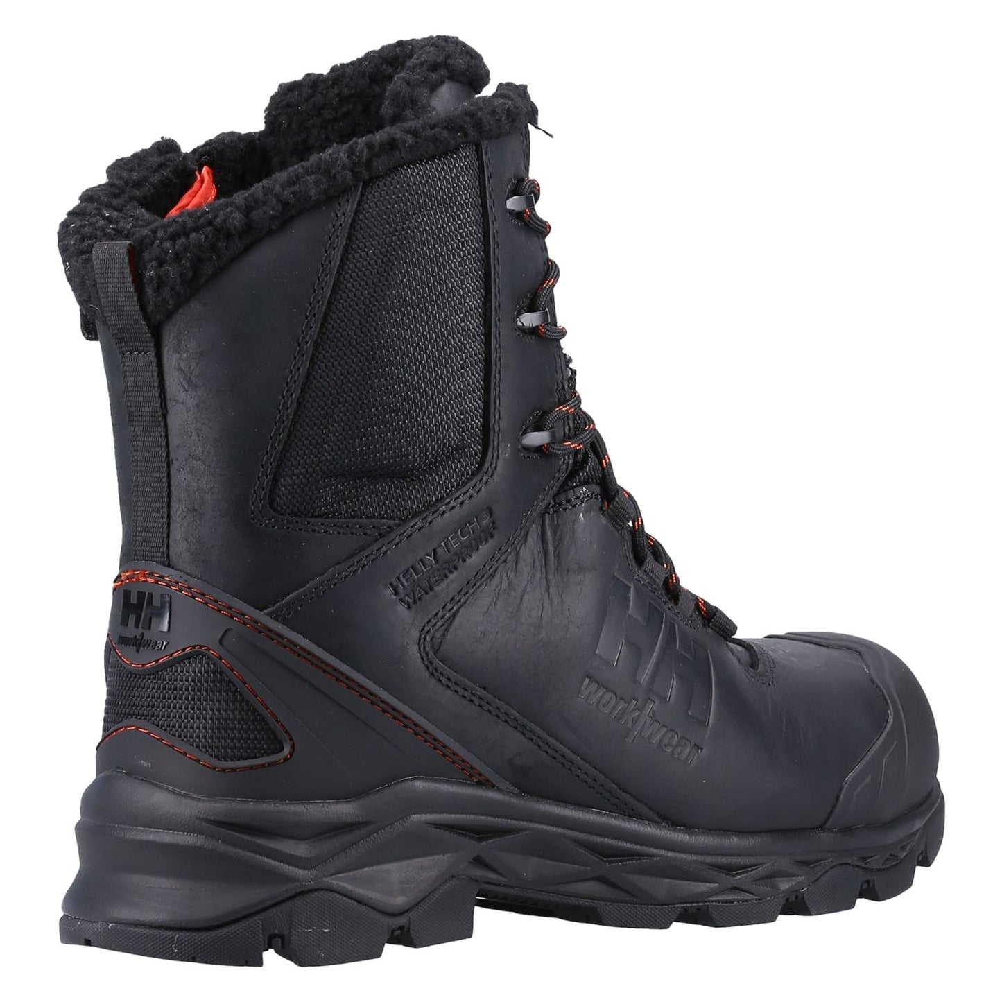 Helly Hansen Workwear Unisex Oxford Winter Tall Side-Zip S3 Safety Boot in Black