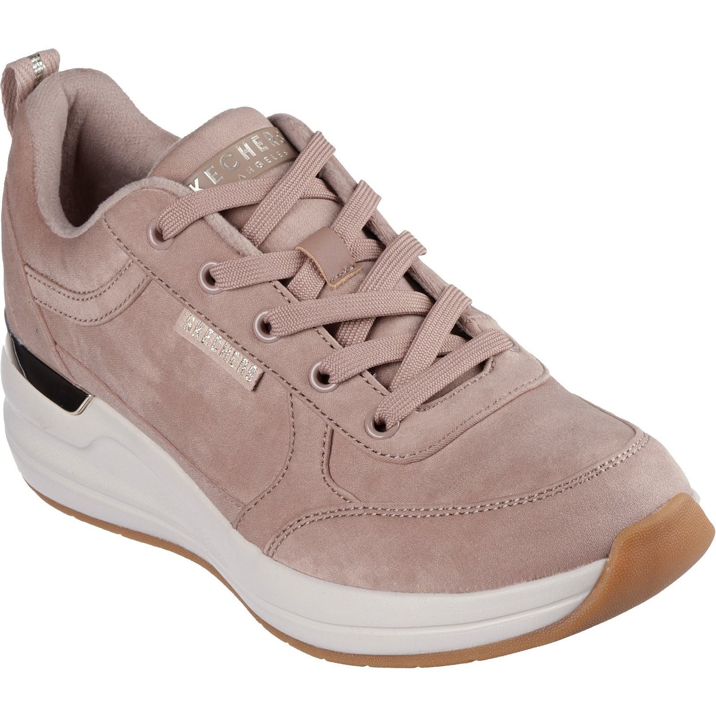 Skechers Women's Billion 2 Prissy N Plush Trainers in Taupe