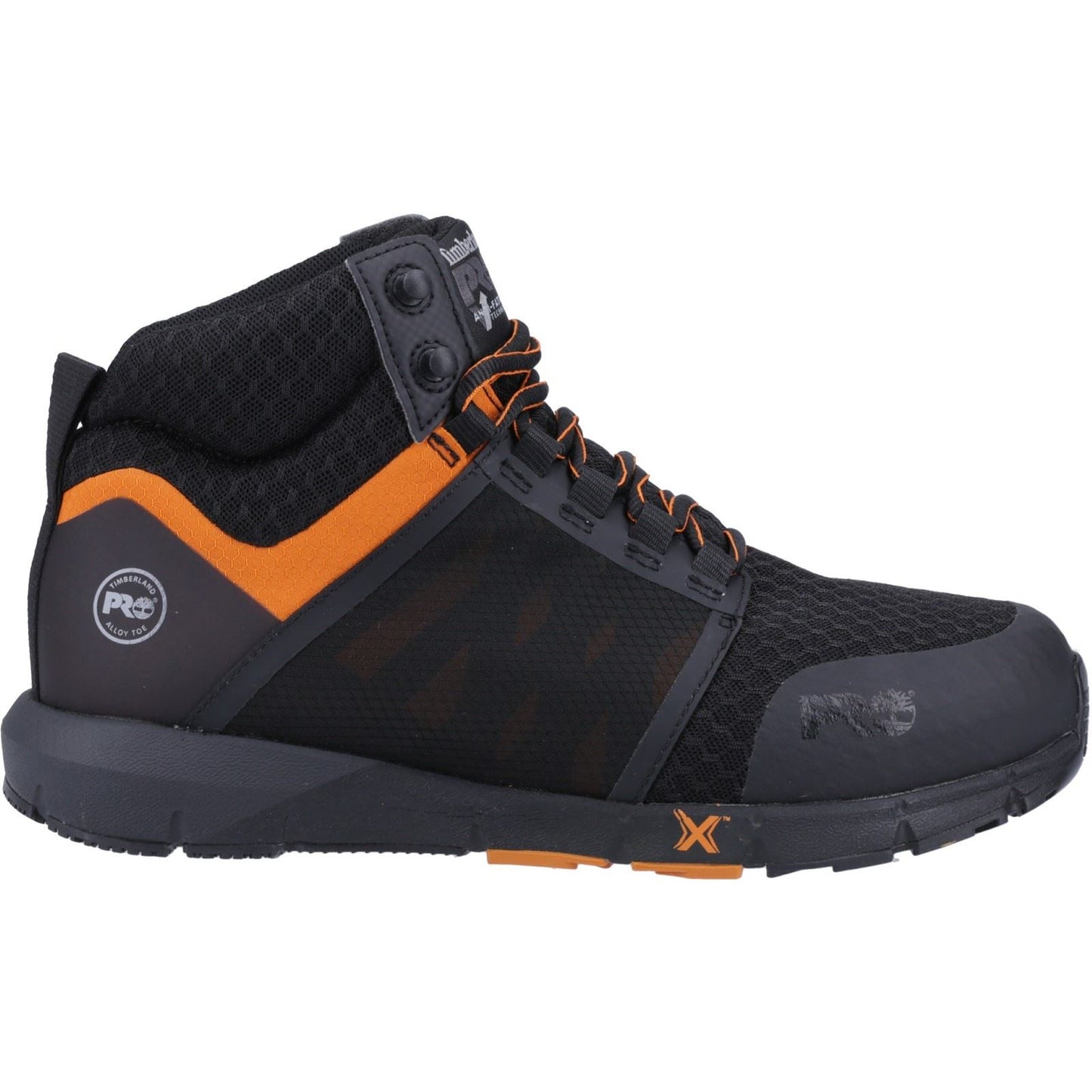 Timberland Pro Men's Radius Boot in Black/Orange