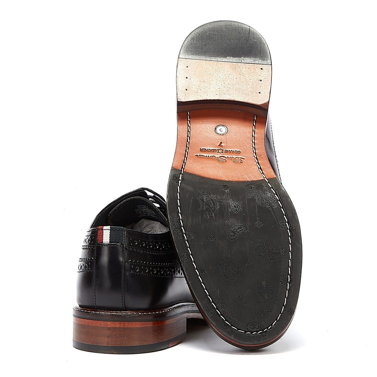 Ben Sherman - BS12501 MENS ARCHIE BROGUE BLACK