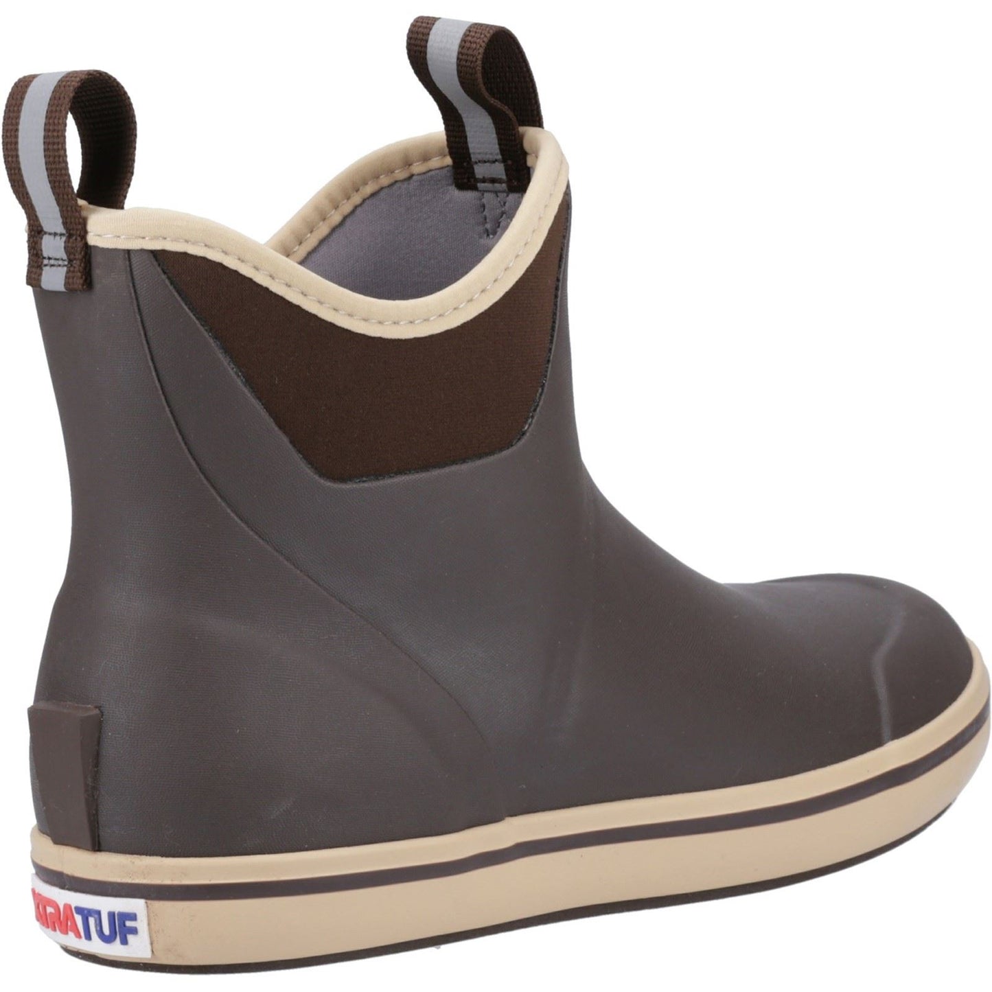 Xtratuf Men's Ankle Deck Boot in Chocolate/Tan