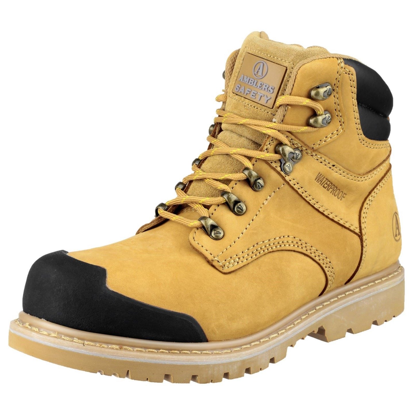 Amblers Safety Men's FS226 Industrial Safety Boot in Honey