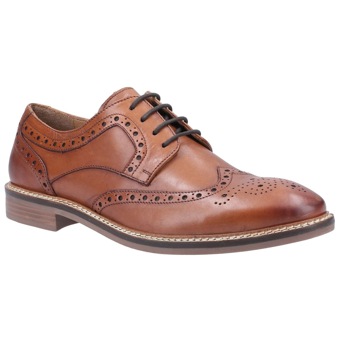 Hush Puppies Men's Bryson Lace Shoes in Tan