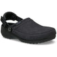 Crocs Classic Crafted Vegan Textile Blend Women's Black Clogs