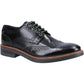 Base London Woburn Excel Leather Men's Black Brogues Shoes