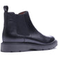 Base London Echo Leather Men's WAXY Black Boots