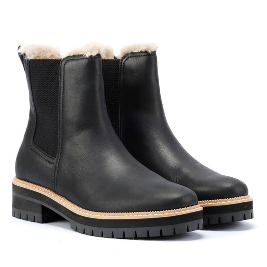 TOMS - 10021299 WOMENS BENNET BOOT BLACK