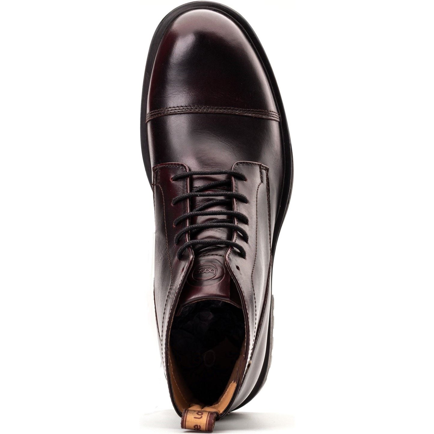 Base London Boulton Leather Men's Bordo Ankle Boots