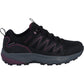 Hi-Tec Stealth Low Womens Polyester Women's Black/Purple Hiking Boots