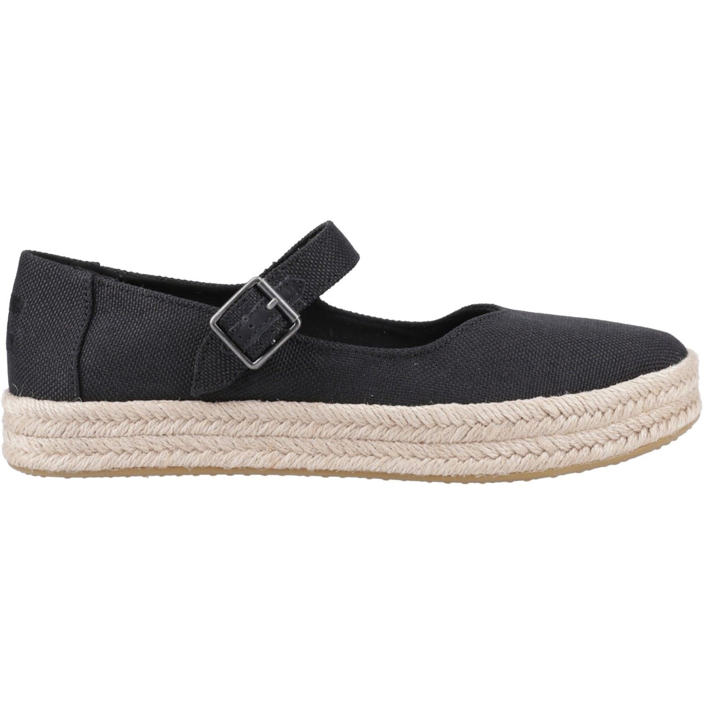 TOMS Women's Carolina Mary Jane Shoe in Black