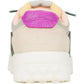 HEYDUDE Women's Hayden Colorblock Trainers in Dusty Olive/Multi