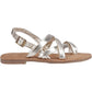 Hush Puppies Hope Leather Women's Gold Sandals