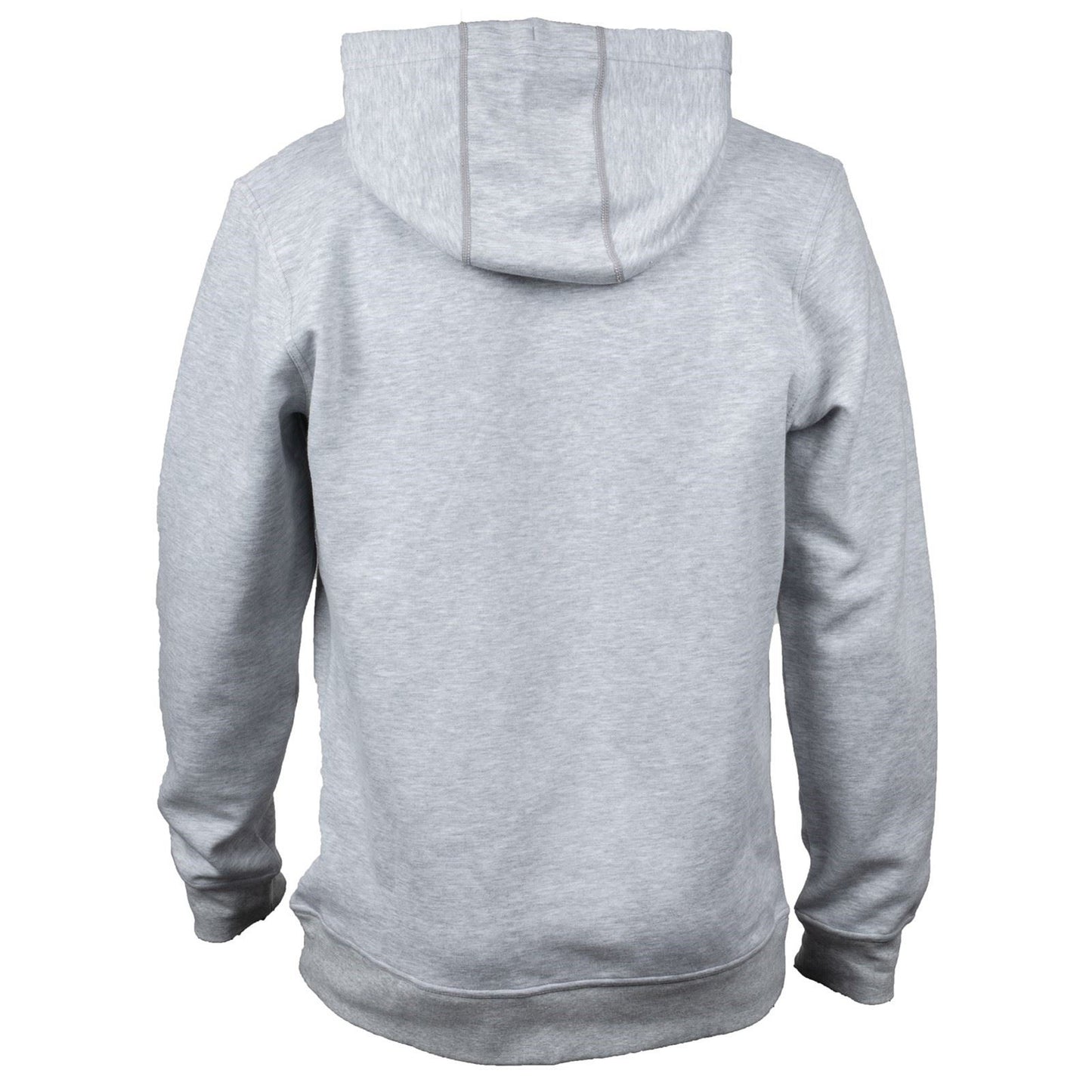 Hard Yakka Men's Embossed Pullover Hoodie in Light Grey Marle