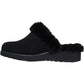 Skechers Keepsakes Wedge Time To Cruise Leather Women's Black Slippers