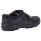 Hush Puppies Jezza 2 Youth Boys Black Leather Loafers