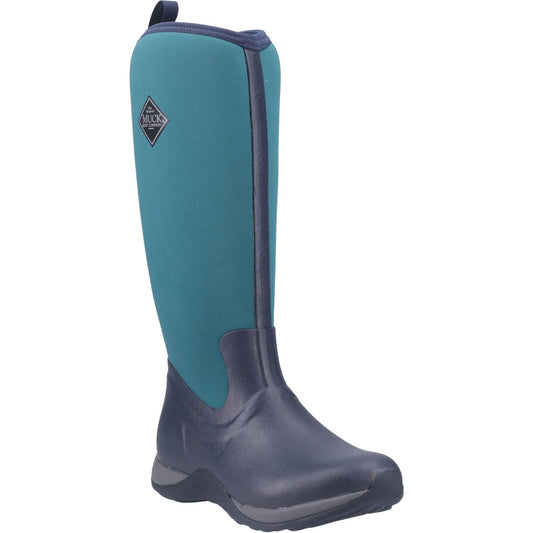 Muck Boots Arctic Adventure Synthetic Women's Navy/Spruce Winter Knee High Boots