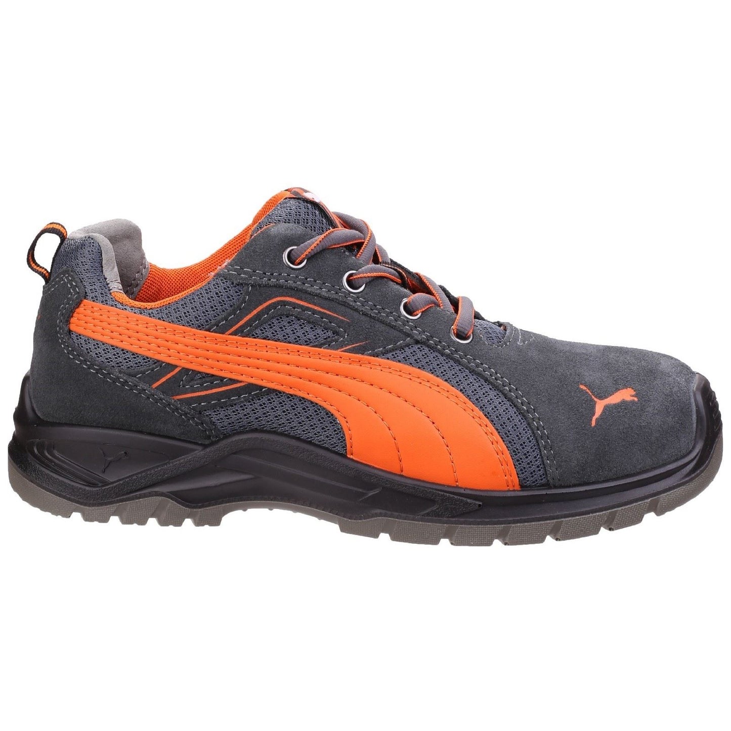 Puma Safety Men's Omni Flash Low Safety Trainer in Orange