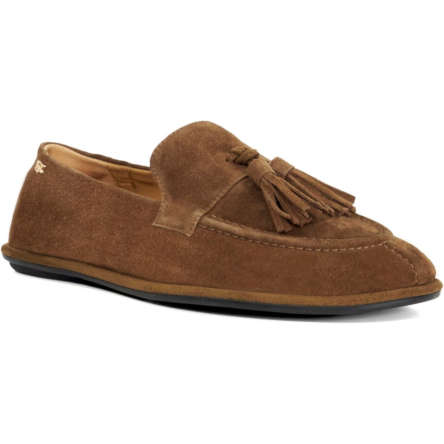 Dune Grounding Suede Women's Brown Loafers
