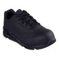 Skechers Workwear Uno SR - Doltin Durabuck Men's Black Safety Trainers