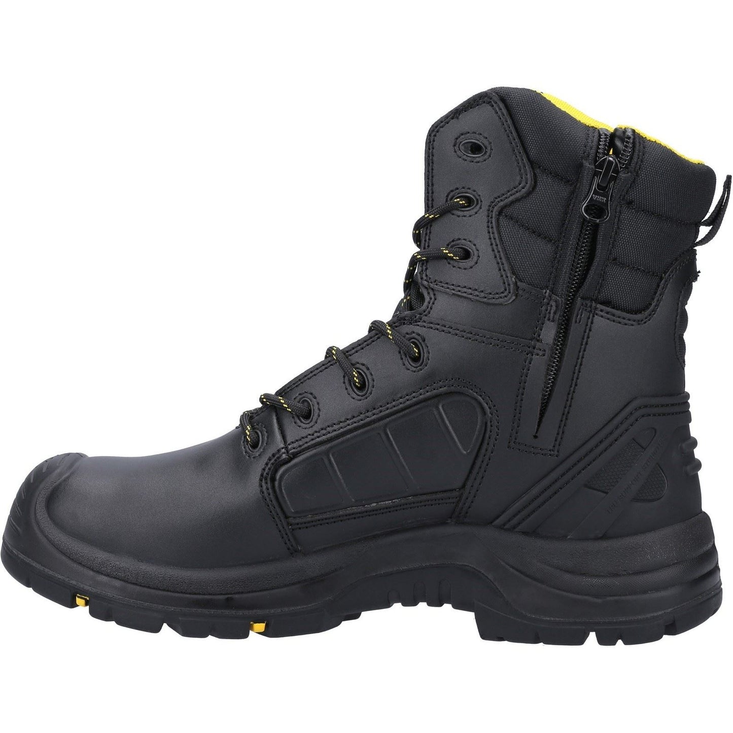 Amblers Safety AS350C Berwyn Hi-Leg Waterproof Metal Free Metatarsal Safety Boot in Black